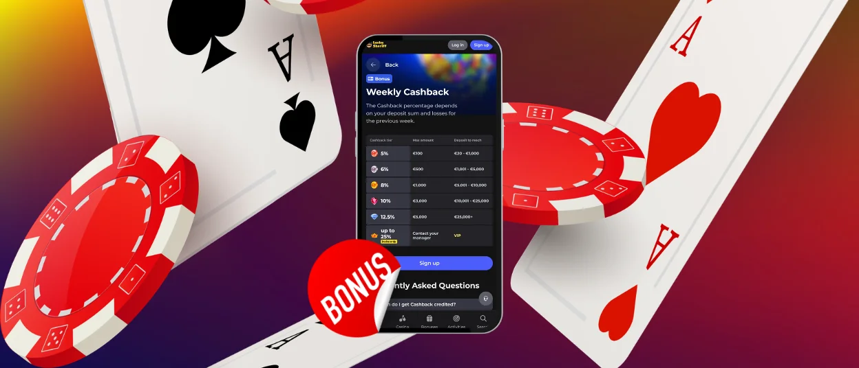 luckysheriff Bonus